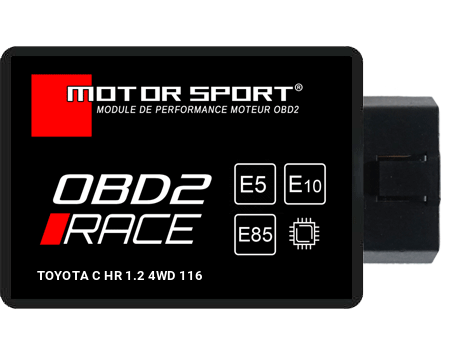 Boitier additionnel Toyota C Hr 1.2 4WD 116 - OBD2 RACE